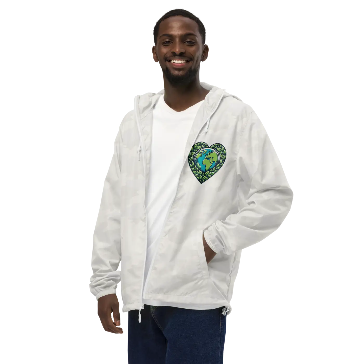 Lightweight Zip Windbreaker - Unisex Adventure Ready - DipaliZ