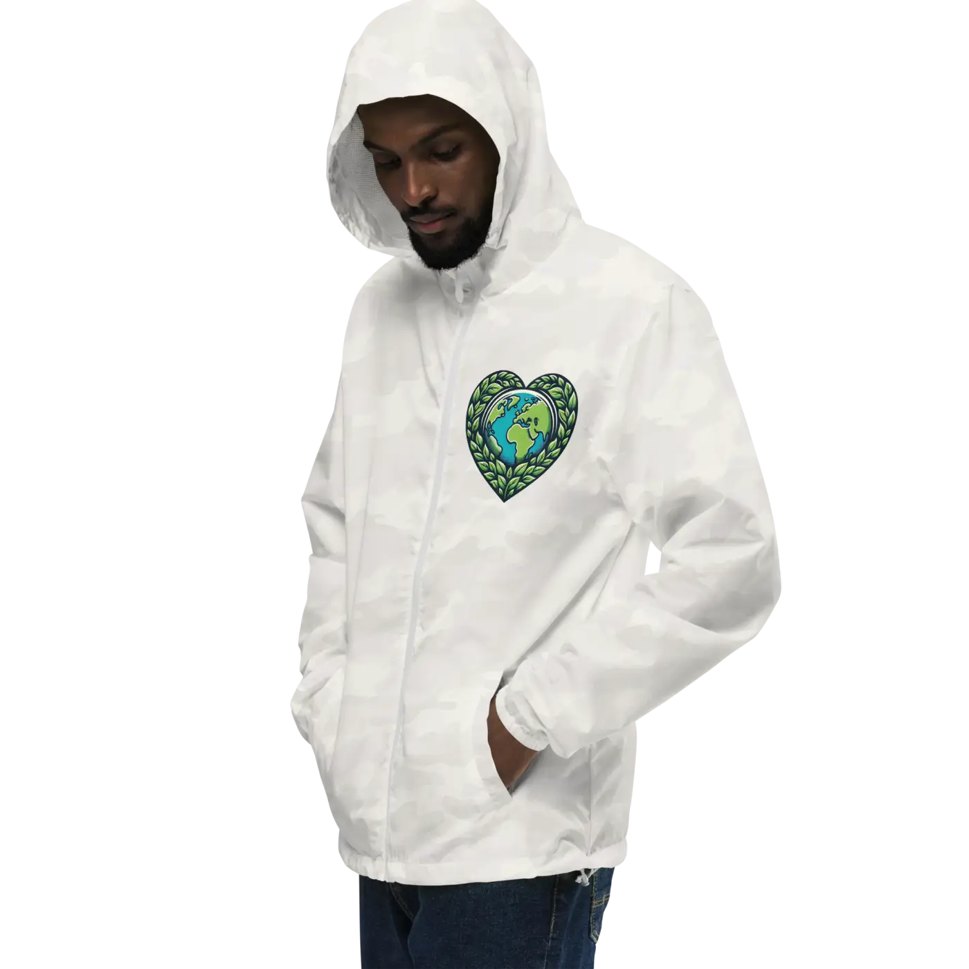 Lightweight Zip Windbreaker - Unisex Adventure Ready - DipaliZ
