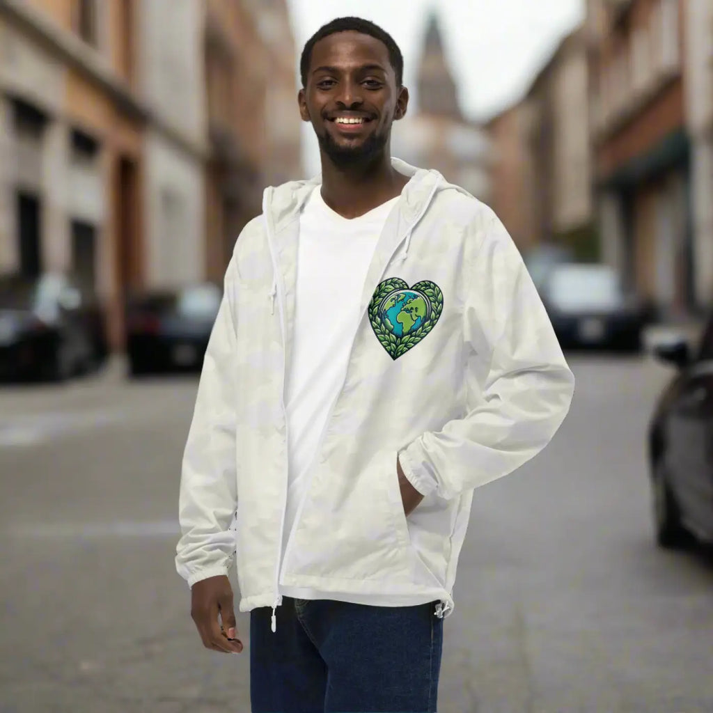 Lightweight Zip Windbreaker - Unisex Adventure Ready - DipaliZ