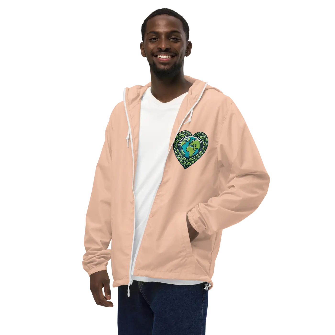 Lightweight Zip Windbreaker - Unisex Adventure Ready - DipaliZ