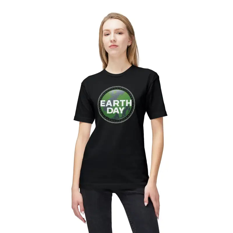 Sustainable Earth Day Cotton T-Shirt - Eco Friendly Tee - DipaliZ