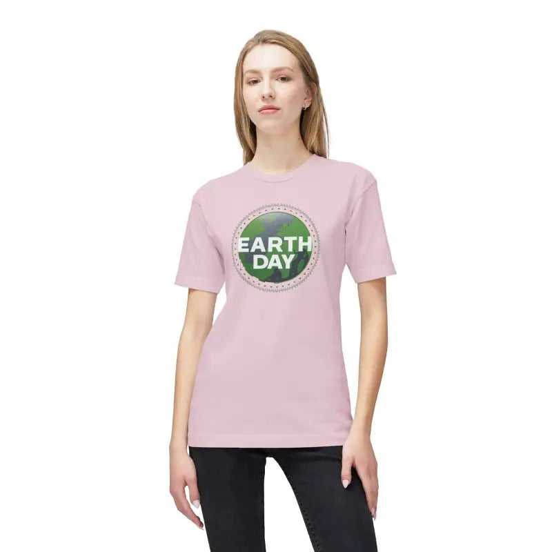 Sustainable Earth Day Cotton T-Shirt - Eco Friendly Tee - DipaliZ