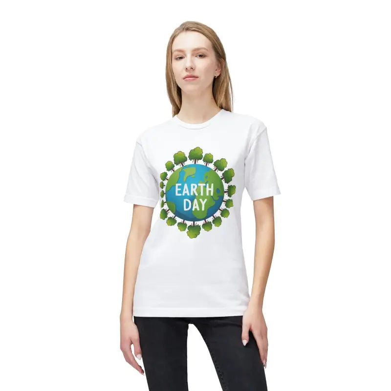 Earth Day T-Shirt - Stylish Trees Design - DipaliZ
