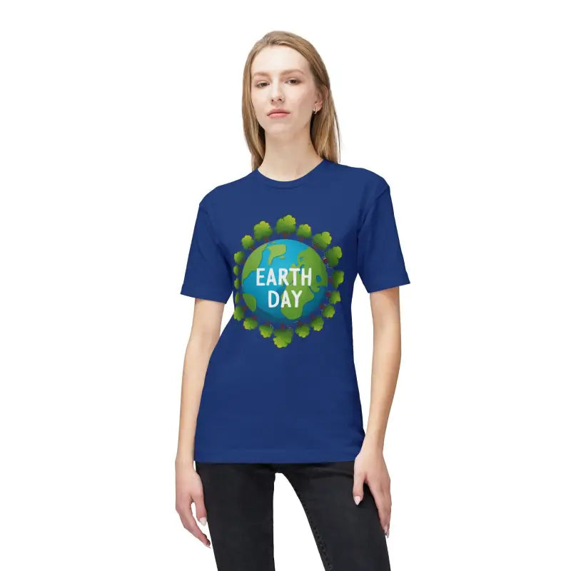 Earth Day T-Shirt - Stylish Trees Design - DipaliZ