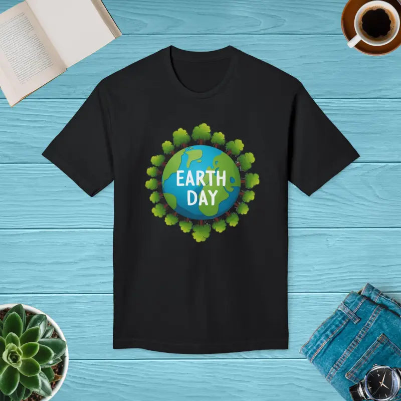 Earth Day T-Shirt - Stylish Trees Design - DipaliZ