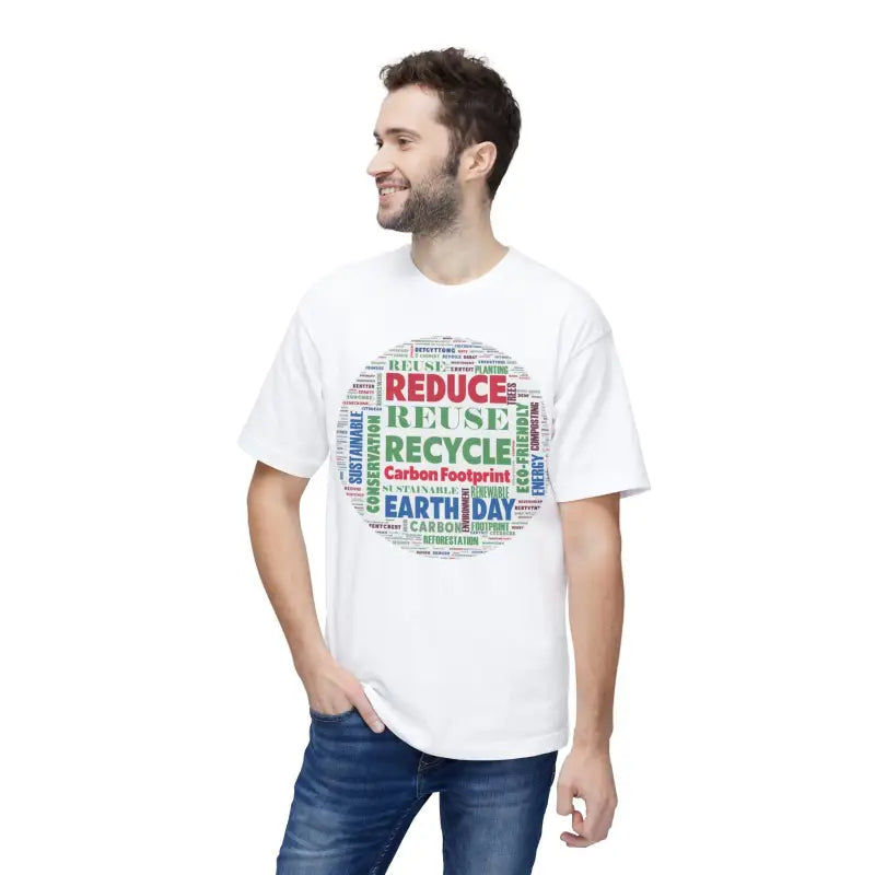 Earth Day T-Shirt - Reduce Reuse Recycle Design - DipaliZ
