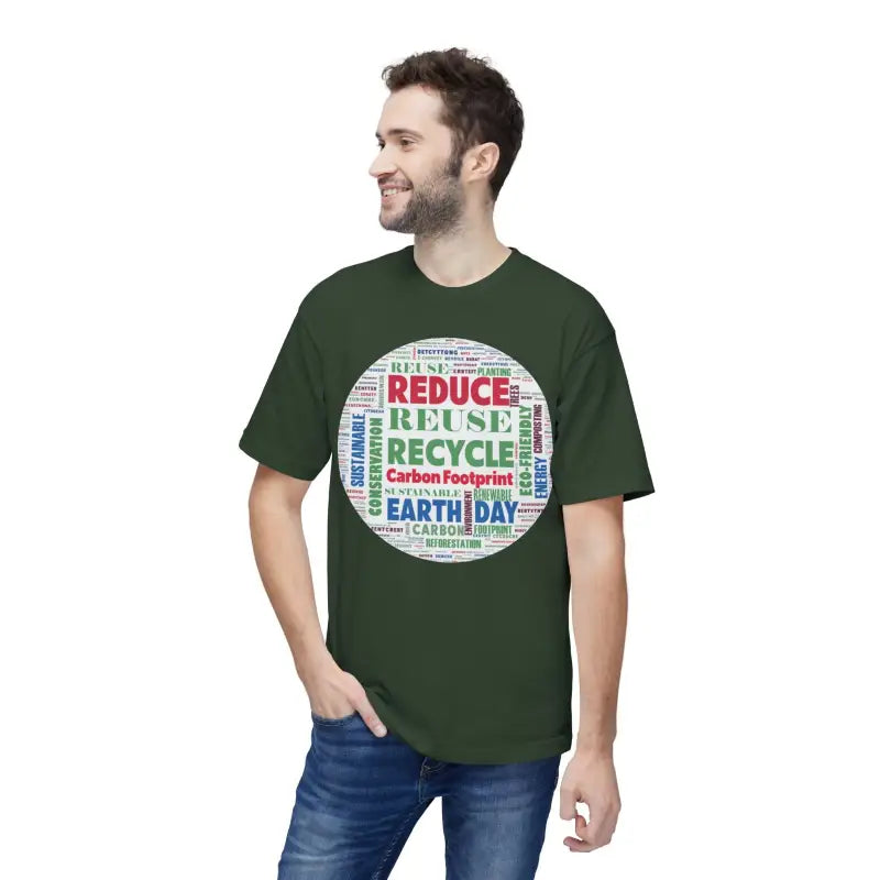 Earth Day T-Shirt - Reduce Reuse Recycle Design - DipaliZ