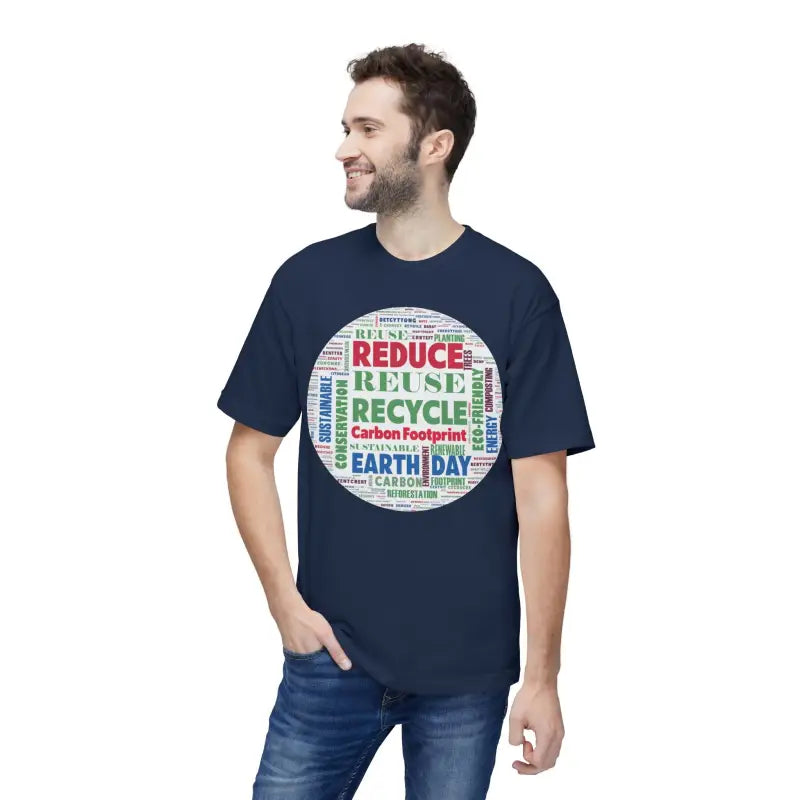 Earth Day T-Shirt - Reduce Reuse Recycle Design - DipaliZ
