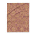 Arctic Fleece Blanket - Earthy Colored Boho Style - DipaliZ