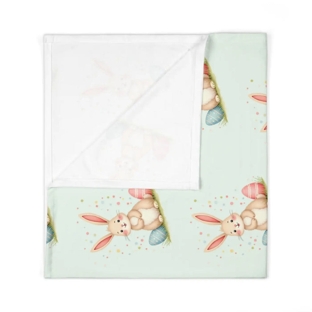 Easter Bunny Baby Swaddle - Cozy Naptime Blanket - DipaliZ