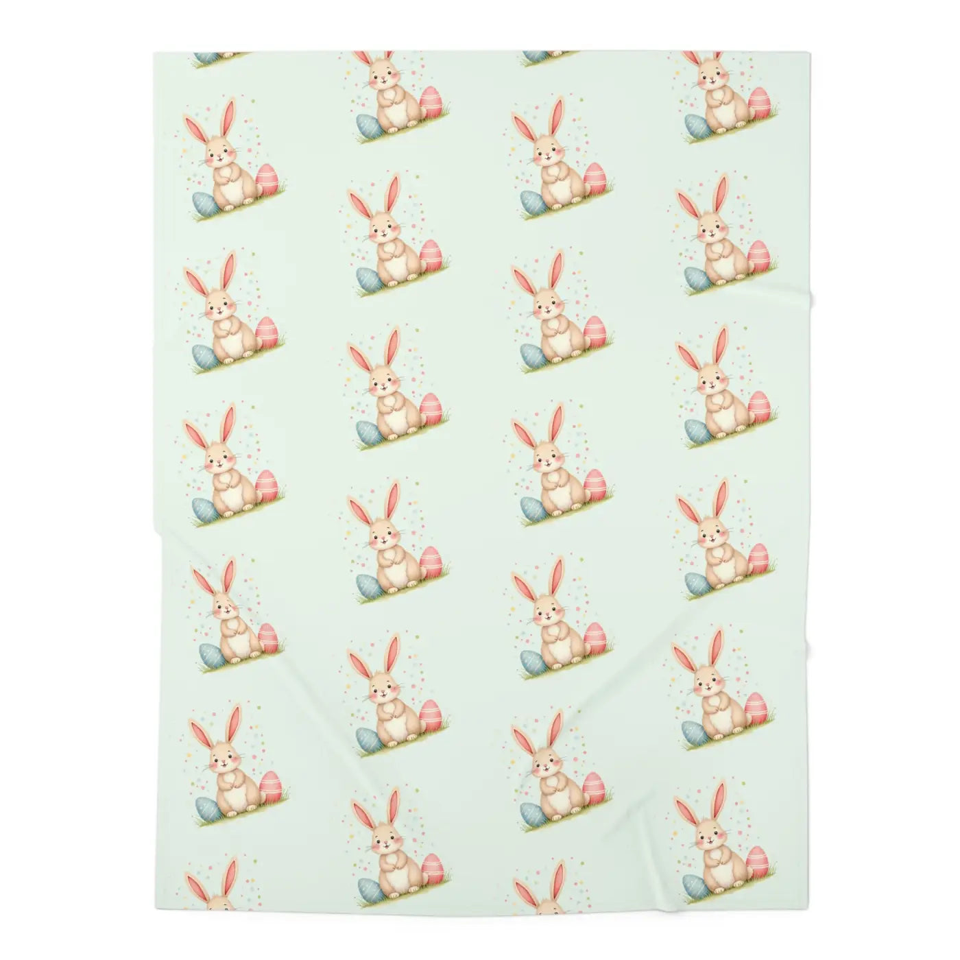 Easter Bunny Baby Swaddle - Cozy Naptime Blanket - DipaliZ