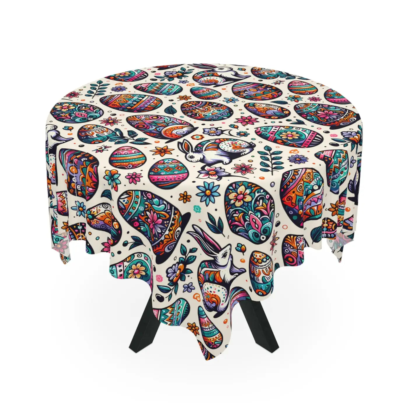 Easter Eggs Tablecloth - Springtime Celebration - DipaliZ