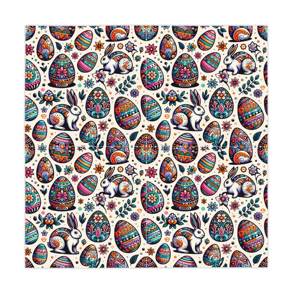 Easter Eggs Tablecloth - Springtime Celebration - DipaliZ