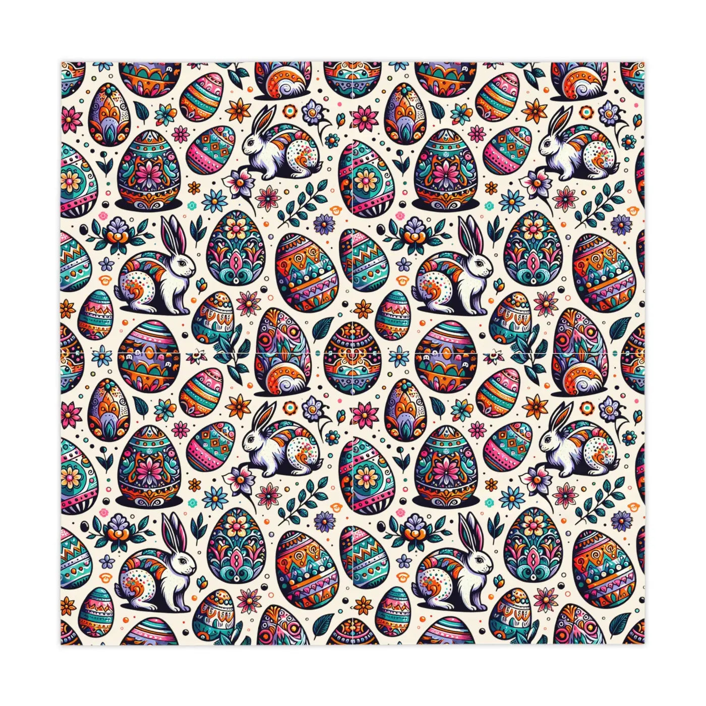 Easter Eggs Tablecloth - Springtime Celebration - DipaliZ