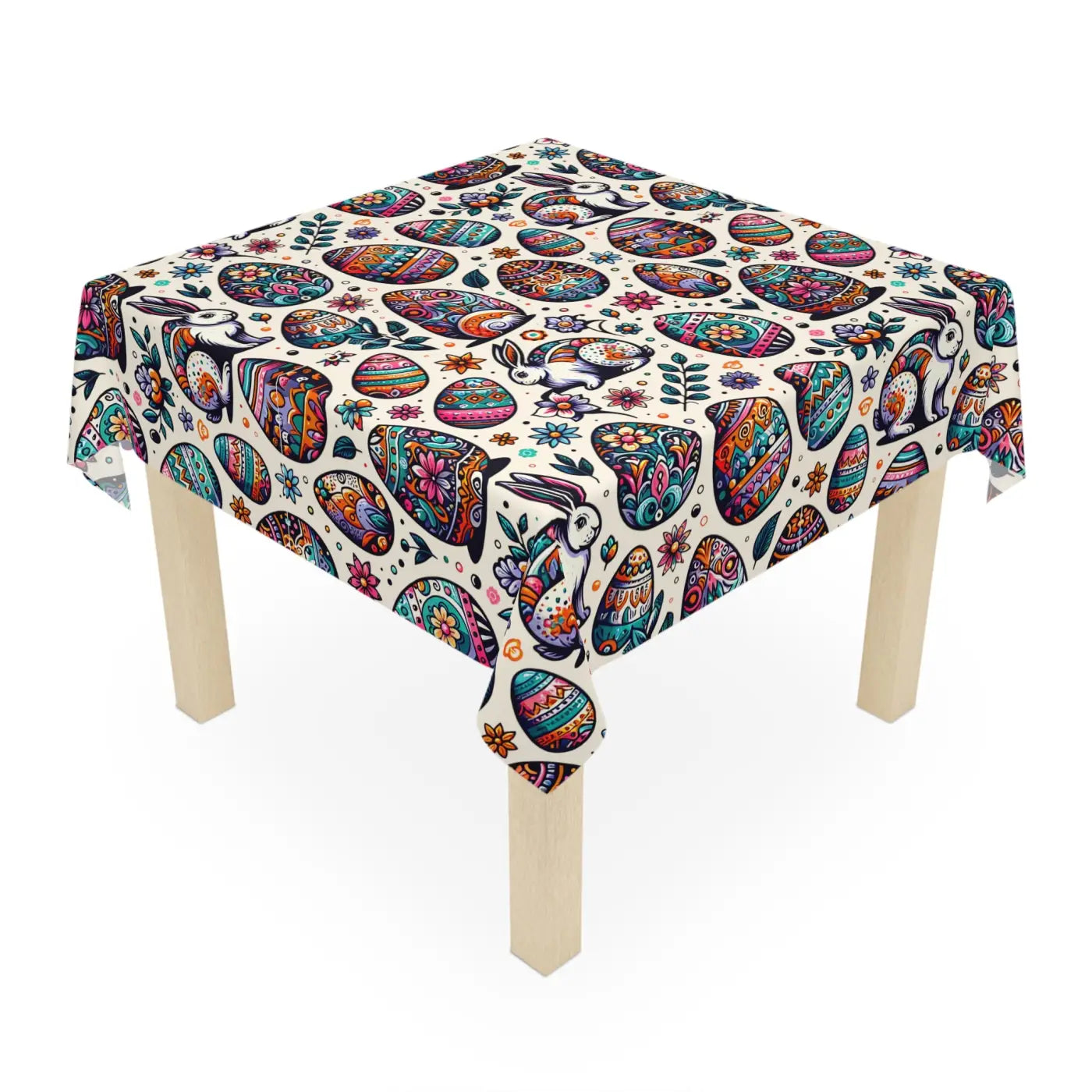 Easter Eggs Tablecloth - Springtime Celebration - DipaliZ