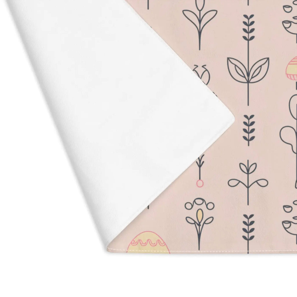 Bunny Placemat - Vibrant Cotton Dining Table Decor - DipaliZ