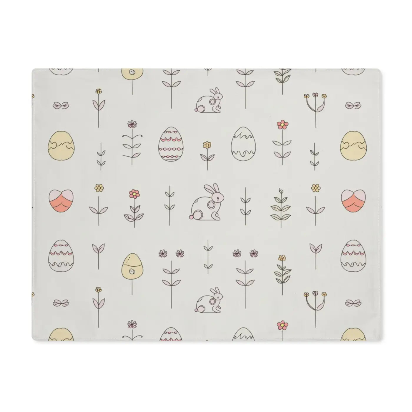 Festive Easter Bunny Dining Table Placemats - Cotton - DipaliZ