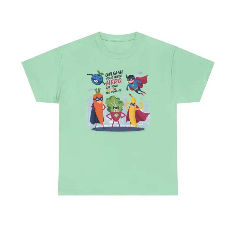 Veggies Unisex Deluxe Tee - Modern Fit Eco Style - DipaliZ