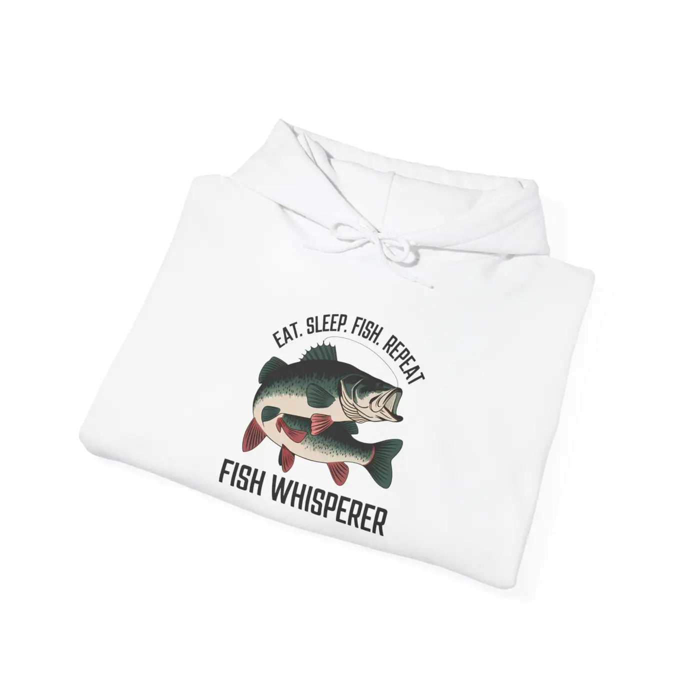 Ultimate Heavy Blend Hoodie - Eat Sleep Fish - DipaliZ