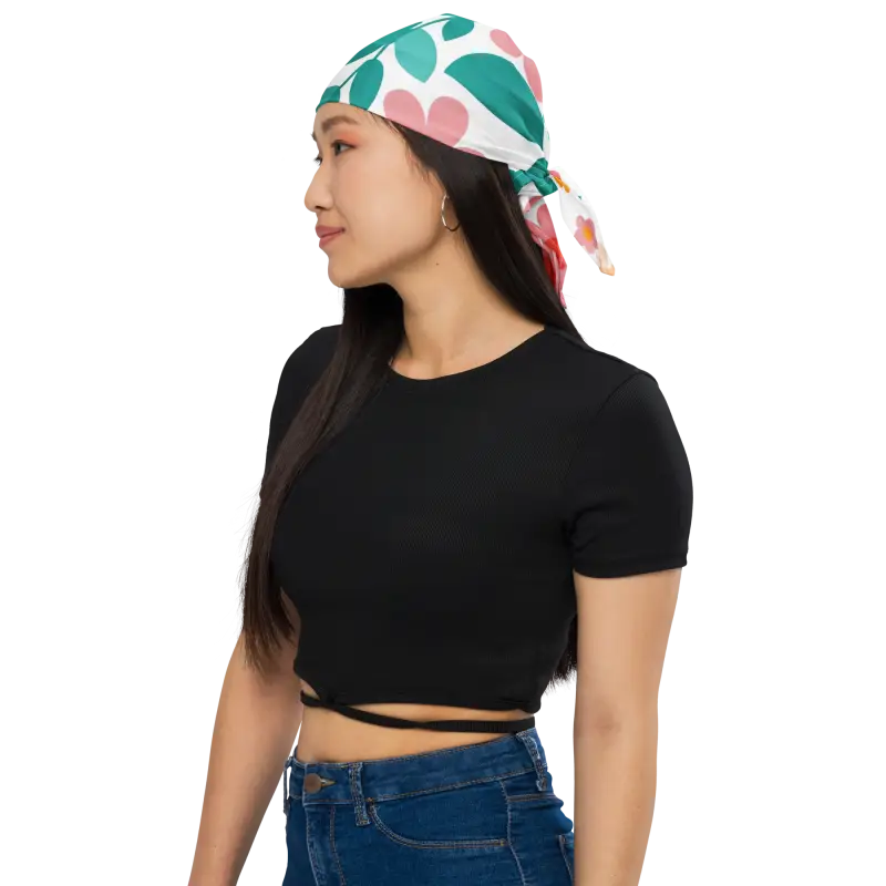 All-Over Print Bandana - Eco-Friendly Bold Style - DipaliZ