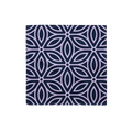 Dark Blue Bandana - Geometric Pattern Eco Friendly - DipaliZ