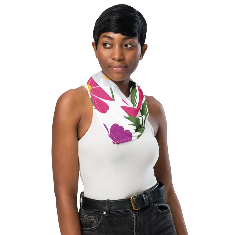 Print Bandana - Eco-Friendly Polyester Accessory - DipaliZ