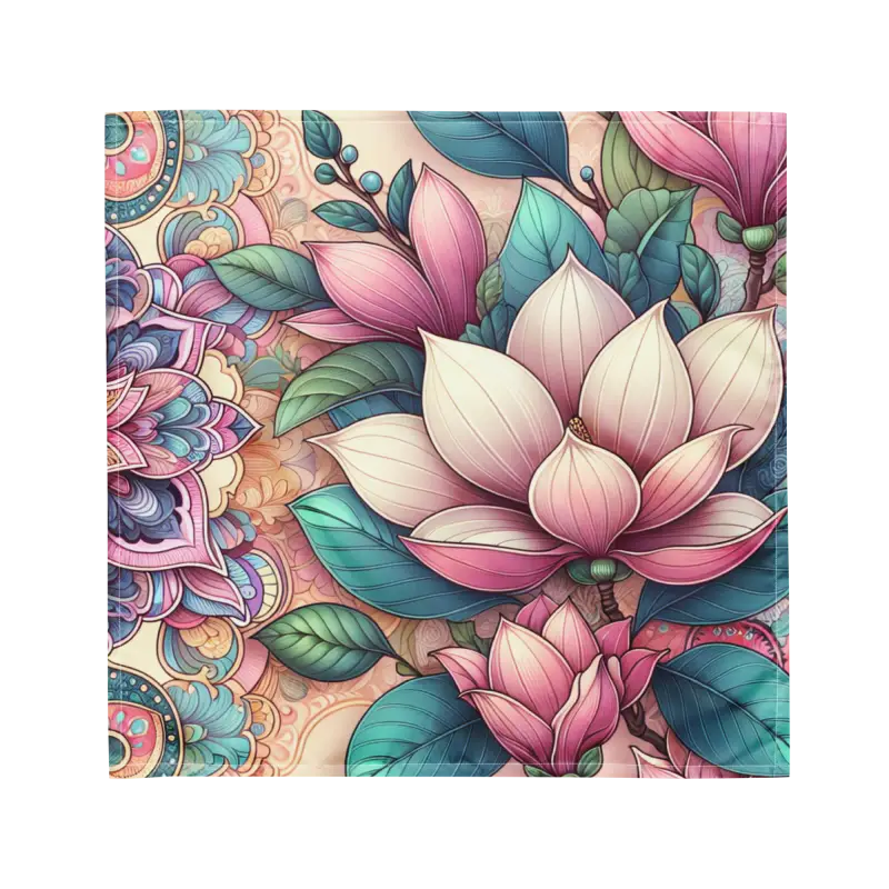 Print Bandana - Eco-Chic Vibrant Design Polyester - DipaliZ