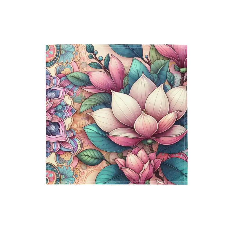 Print Bandana - Eco-Chic Vibrant Design Polyester - DipaliZ