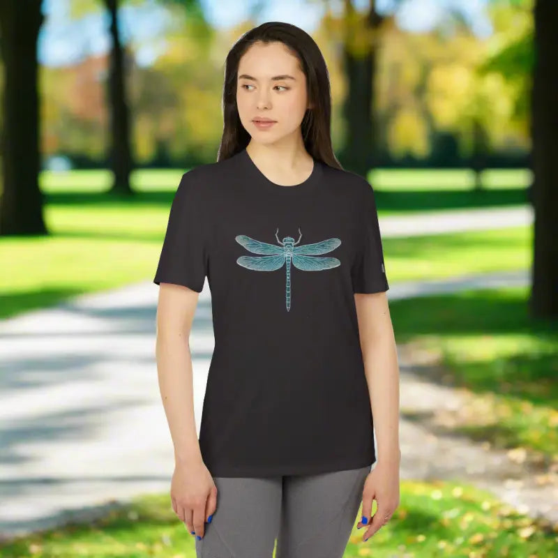 Dragonfly T-Shirt - Eco-Friendly Unisex Sports Tee - DipaliZ