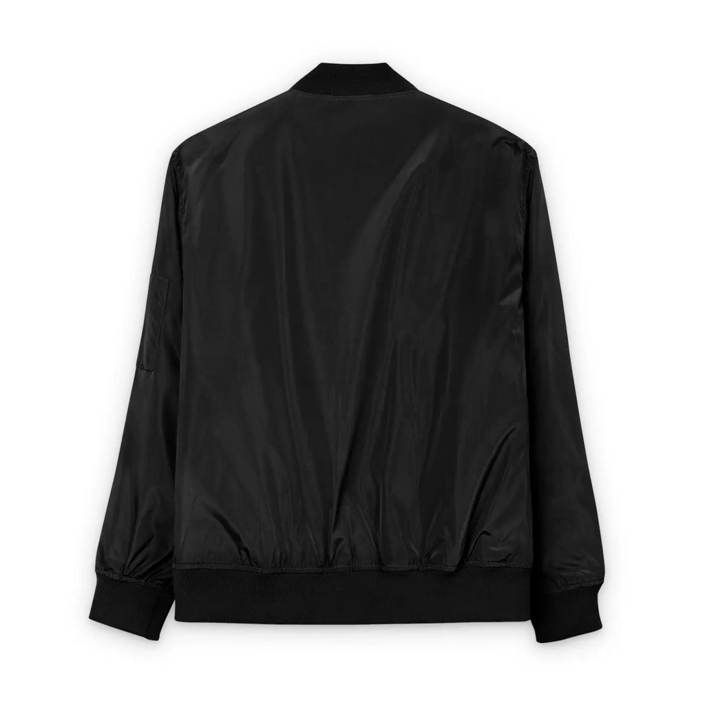 EcoWave Bomber Jacket - Recycled Polyester Lightweight Warmth - DipaliZ