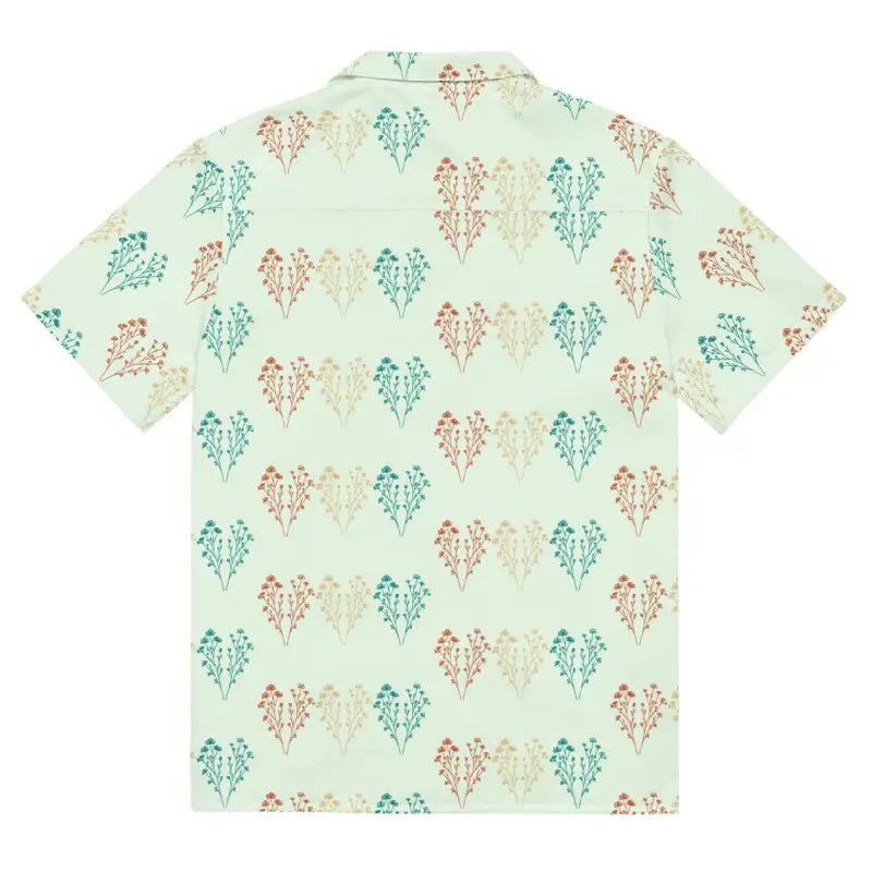Wild Flowers Button Shirt - Eco-Friendly Summer Style - DipaliZ