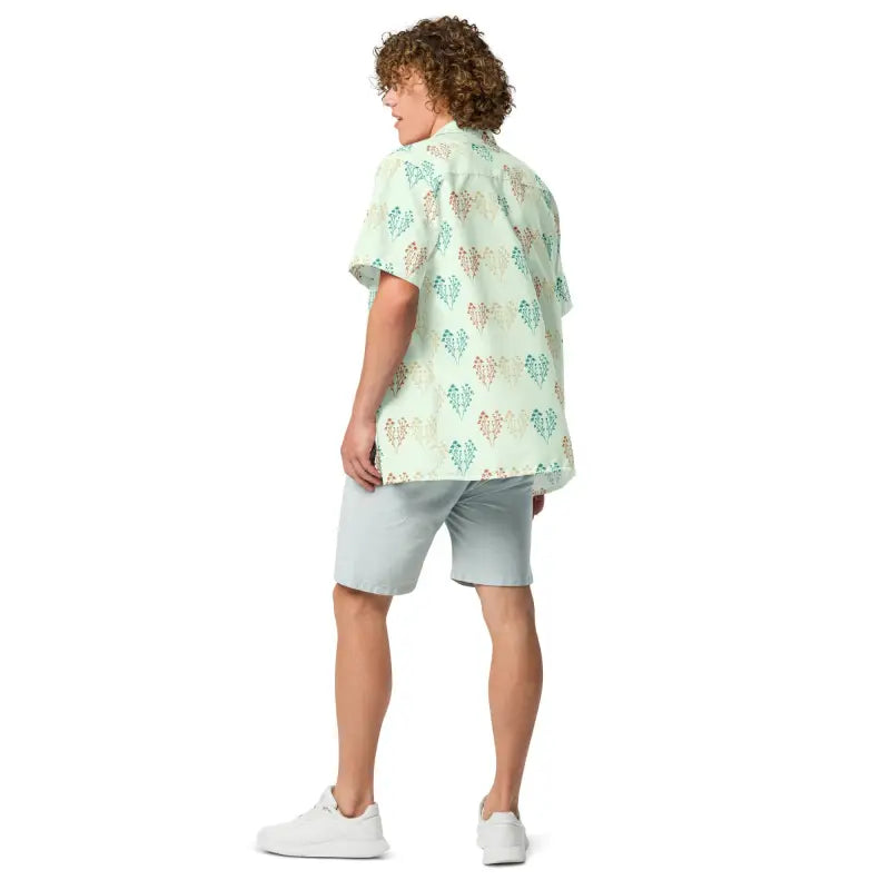 Wild Flowers Button Shirt - Eco-Friendly Summer Style - DipaliZ