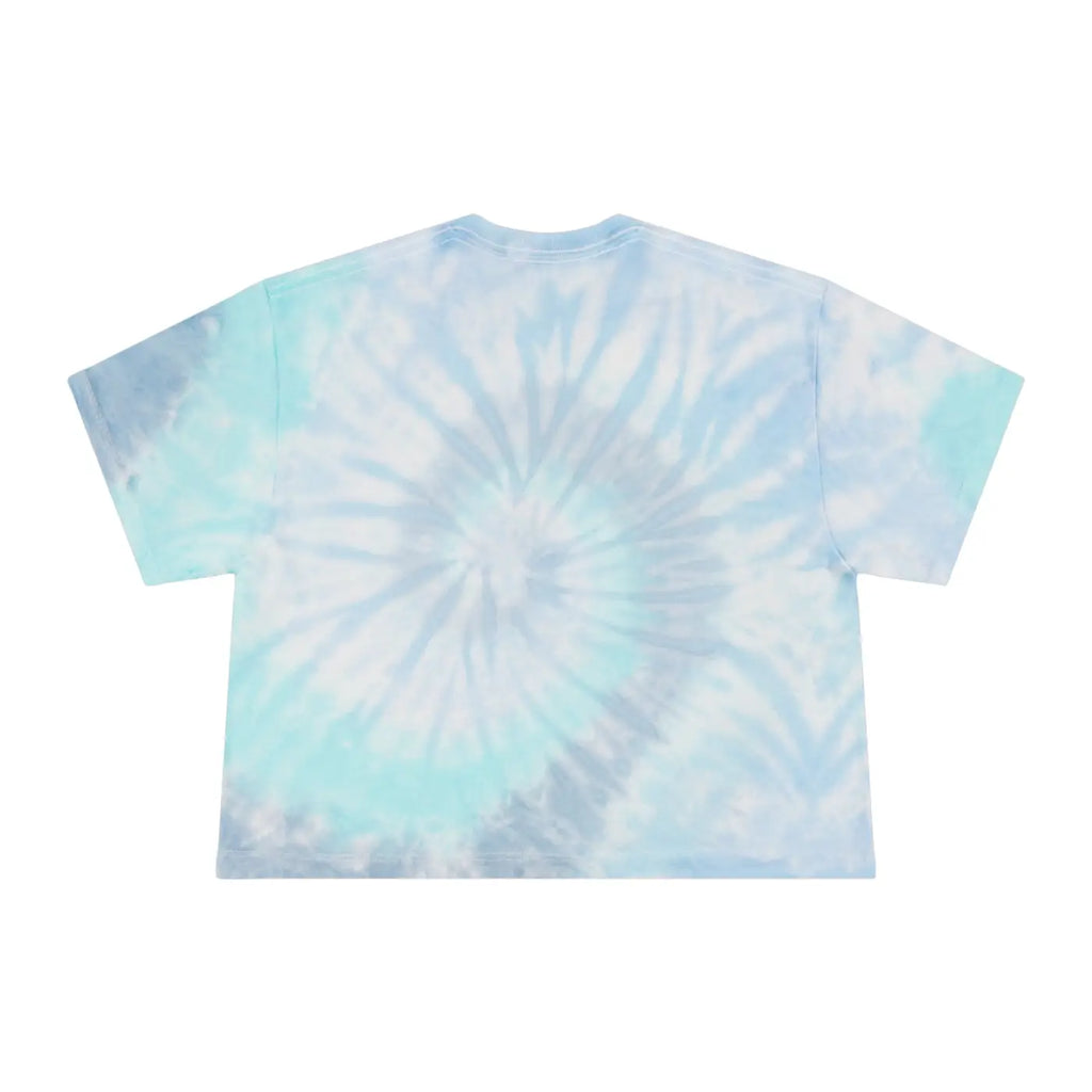 Vibrant Tie Dye Crop Tee - Relaxed Fit Sustainable - DipaliZ