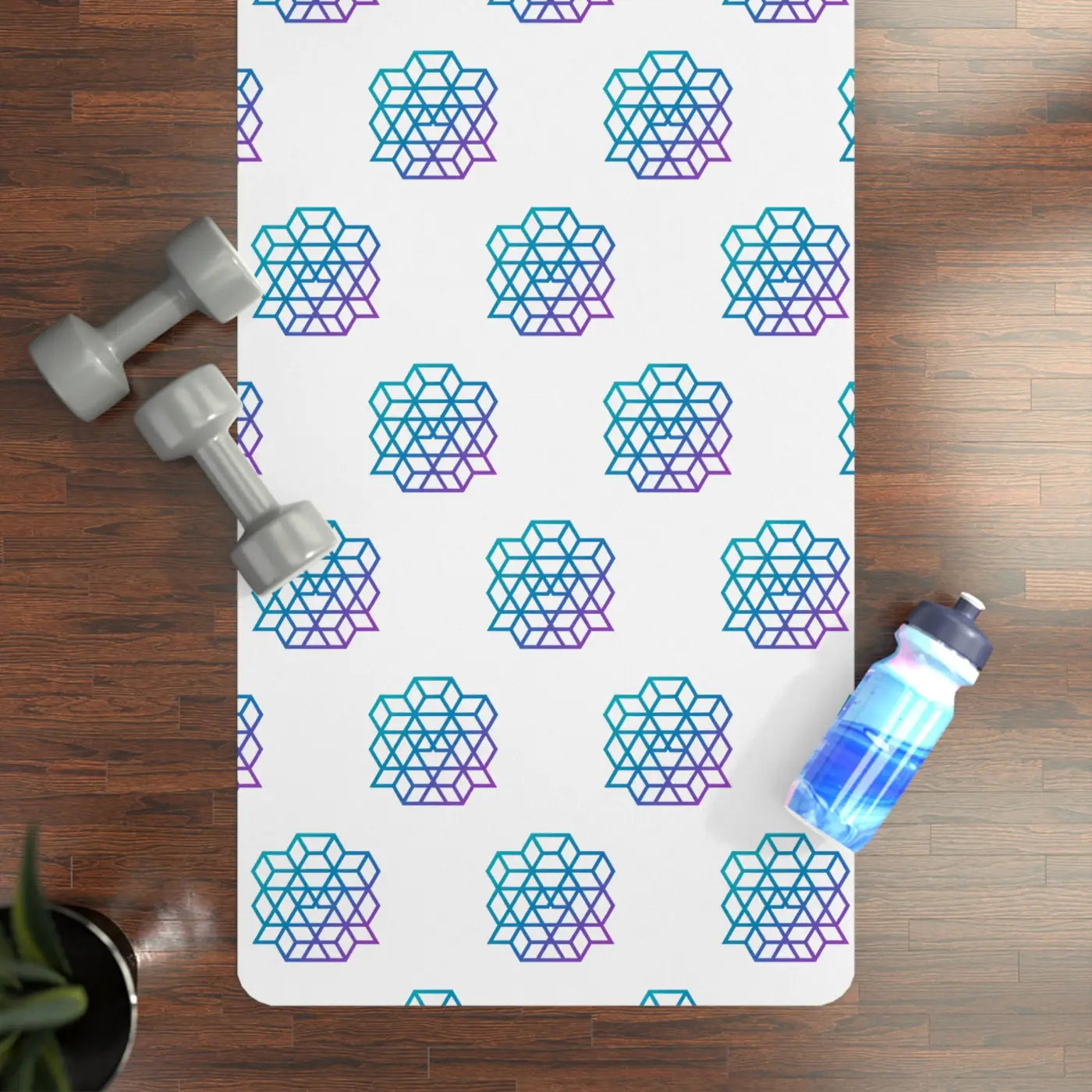 Eco Rubber Yoga Mat - Sustainable Grip Design - DipaliZ
