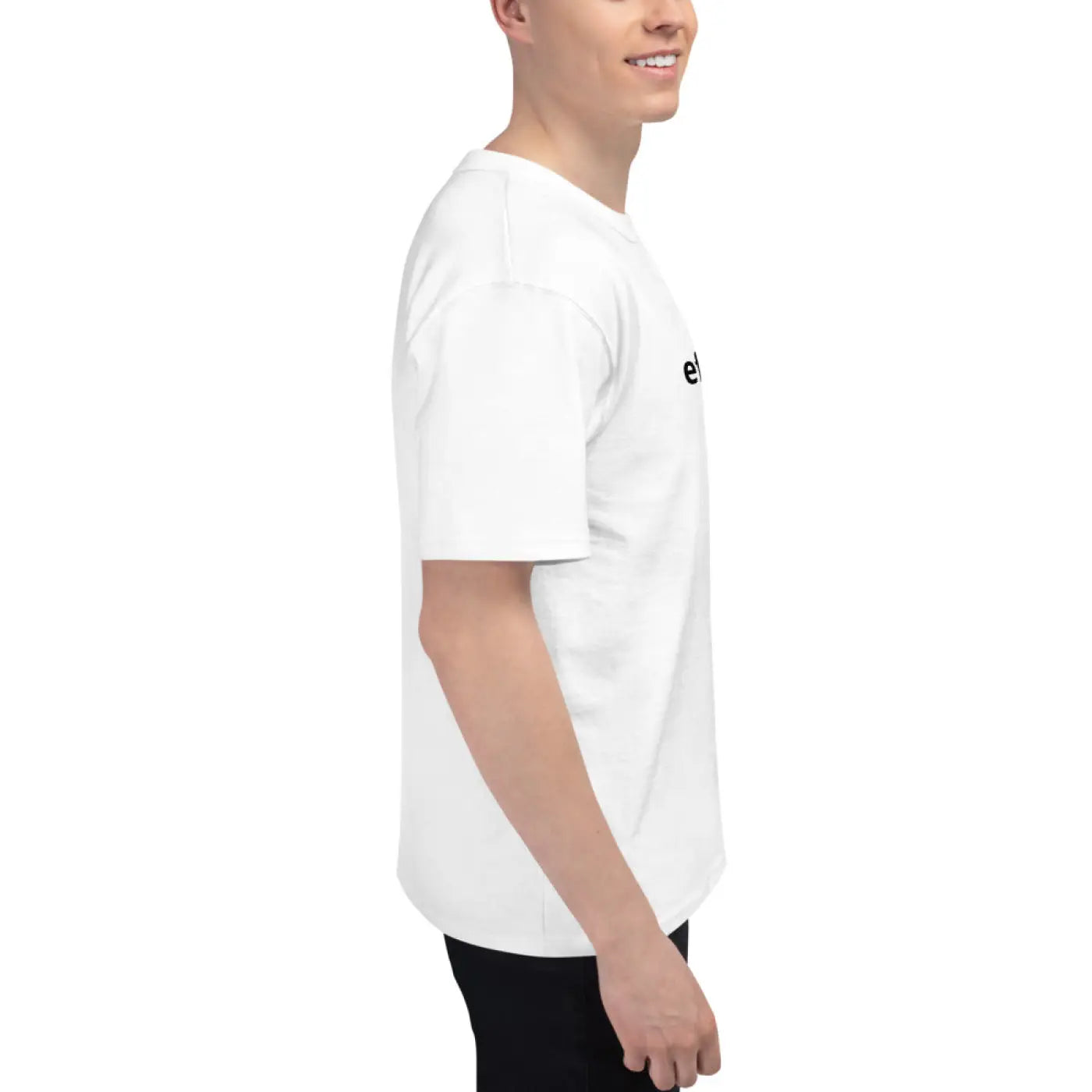 Effortlessly Cool Champion T-Shirt - Left Sleeve Logo - DipaliZ