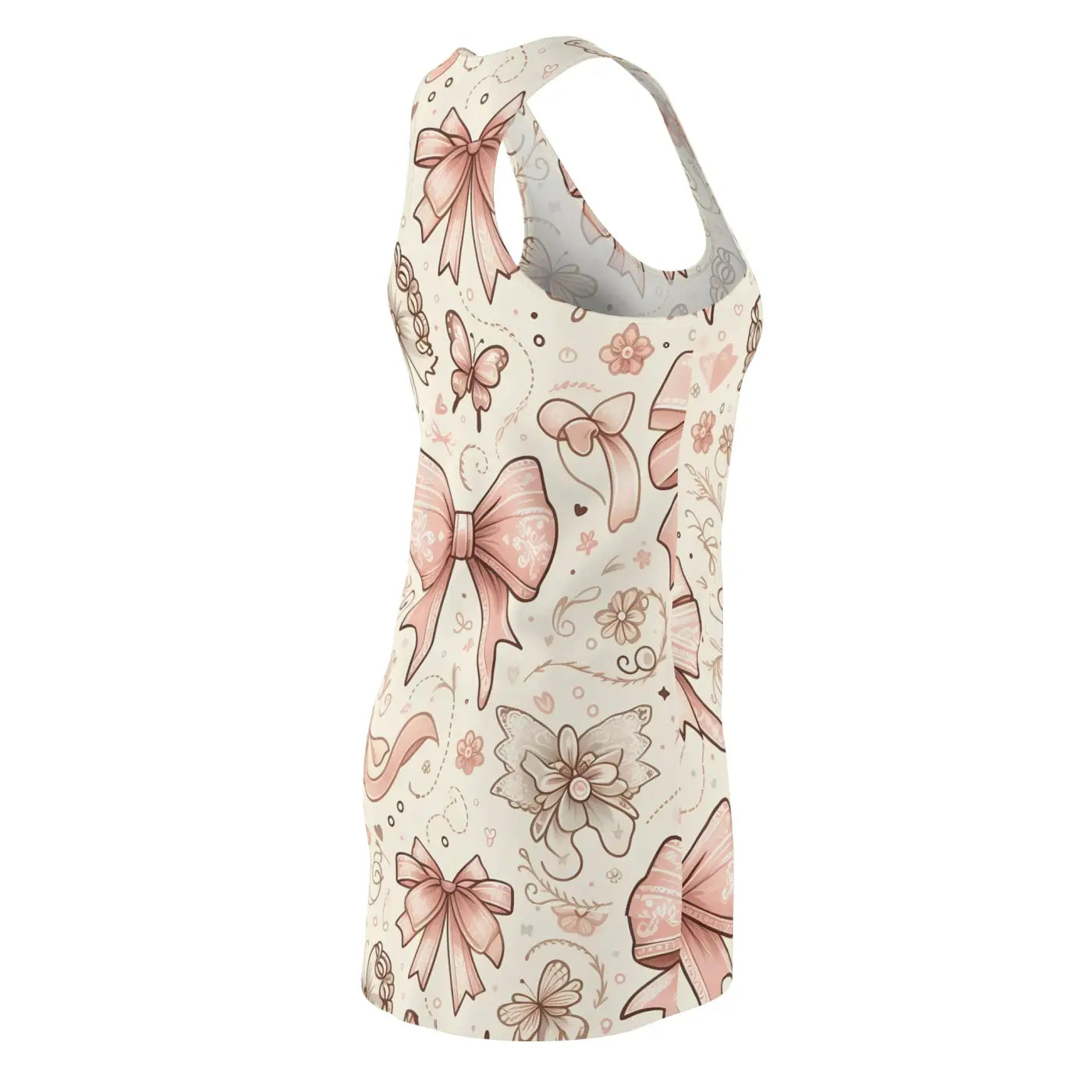 Racerback Dress - Bows and Butterflies Design - DipaliZ
