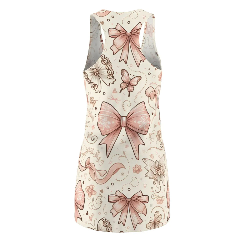 Racerback Dress - Bows and Butterflies Design - DipaliZ