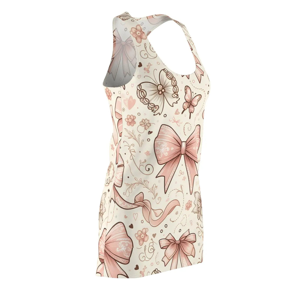 Racerback Dress - Bows and Butterflies Design - DipaliZ