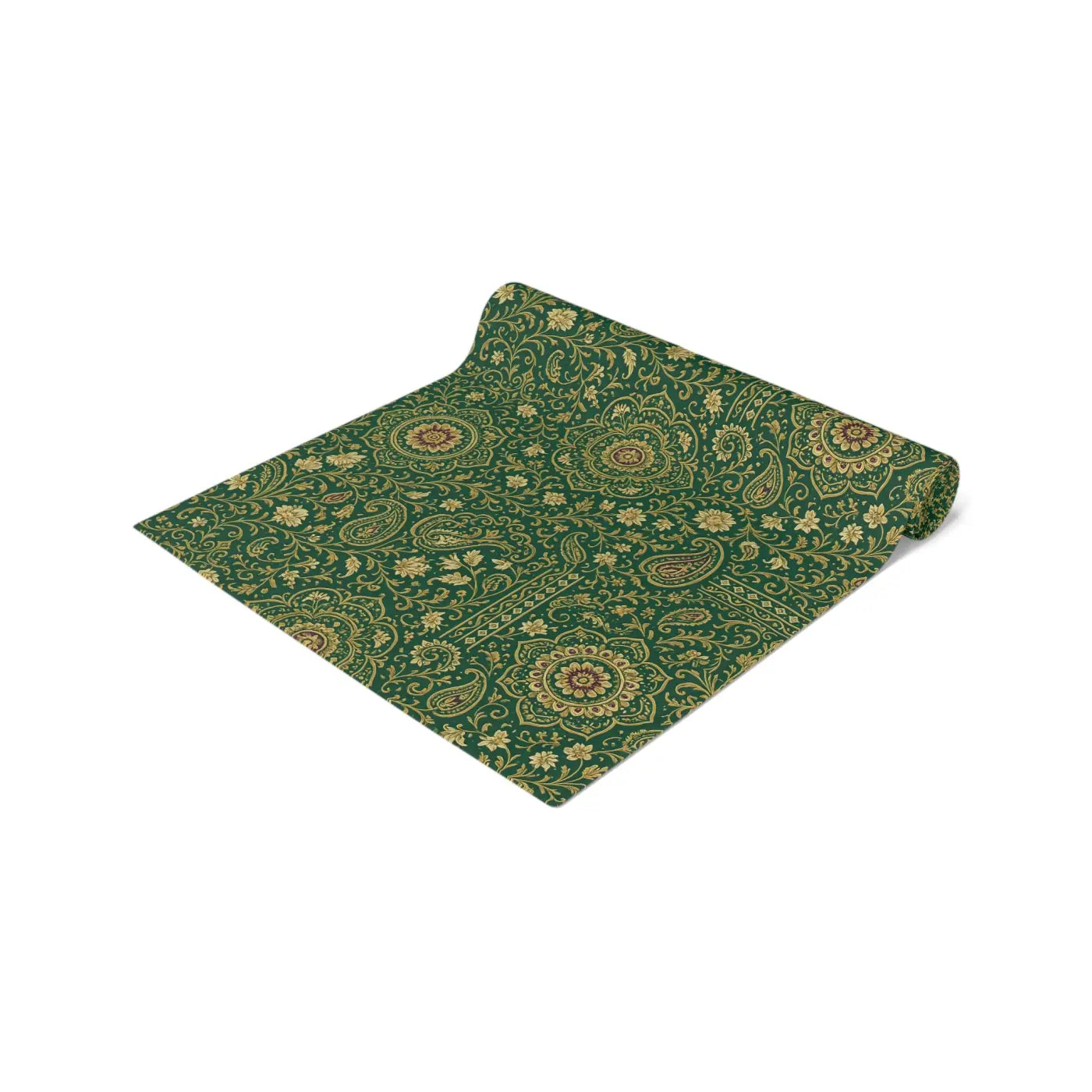 Elegant Cotton Table Runner - Rustic Bohemian Decor - DipaliZ