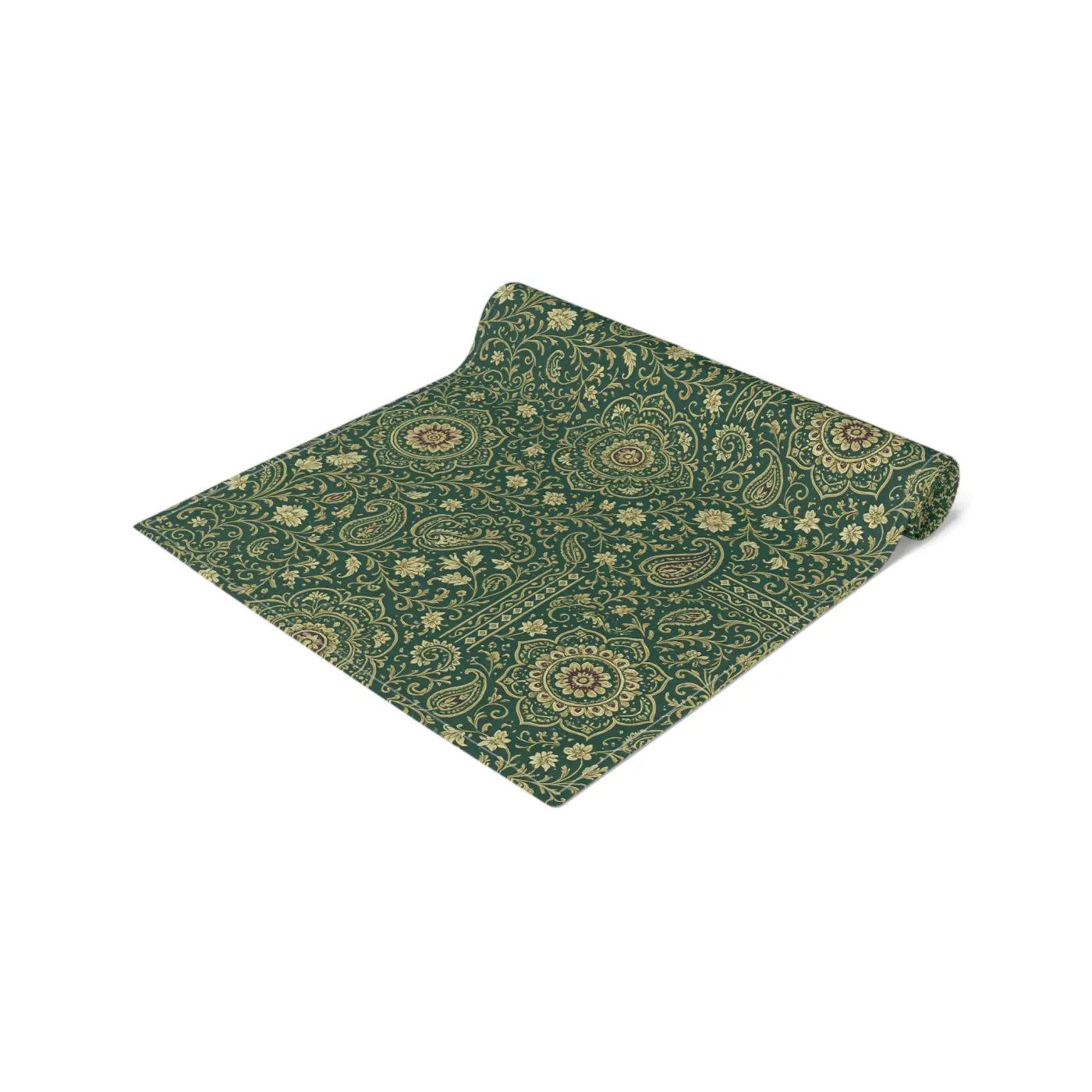 Elegant Cotton Table Runner - Rustic Bohemian Decor - DipaliZ