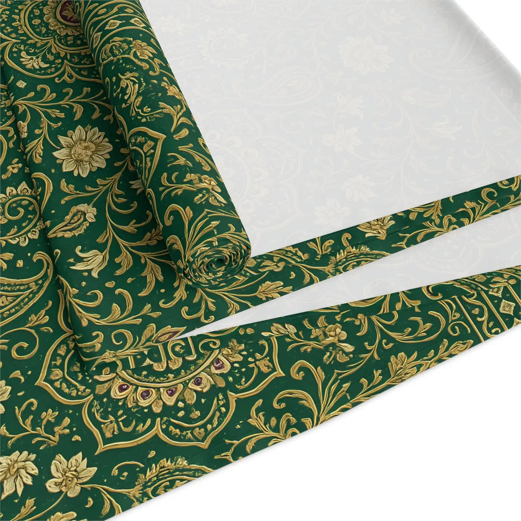 Elegant Cotton Table Runner - Rustic Bohemian Decor - DipaliZ