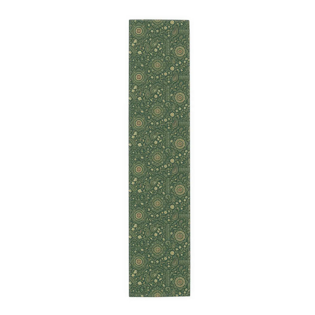 Elegant Cotton Table Runner - Rustic Bohemian Decor - DipaliZ