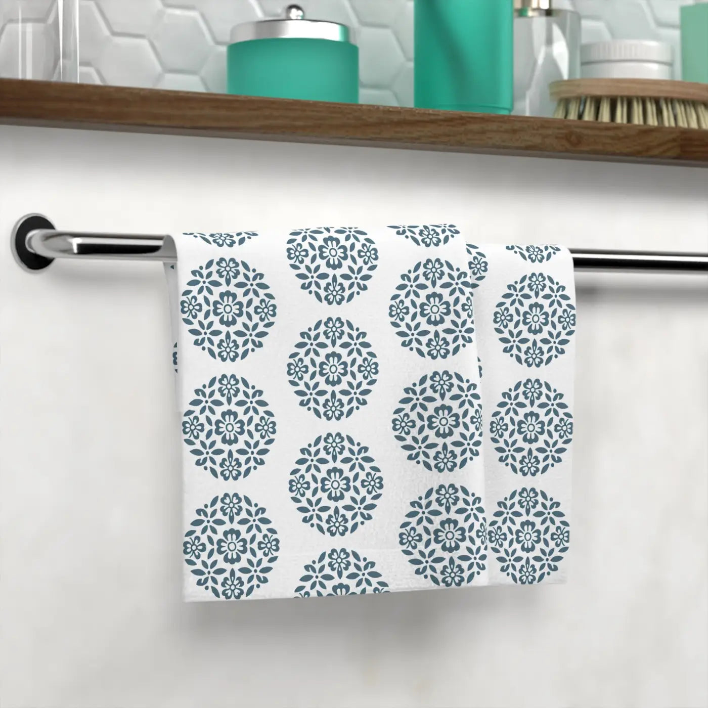 Elegant Decorative Face Towel - Soft Cotton Design - DipaliZ