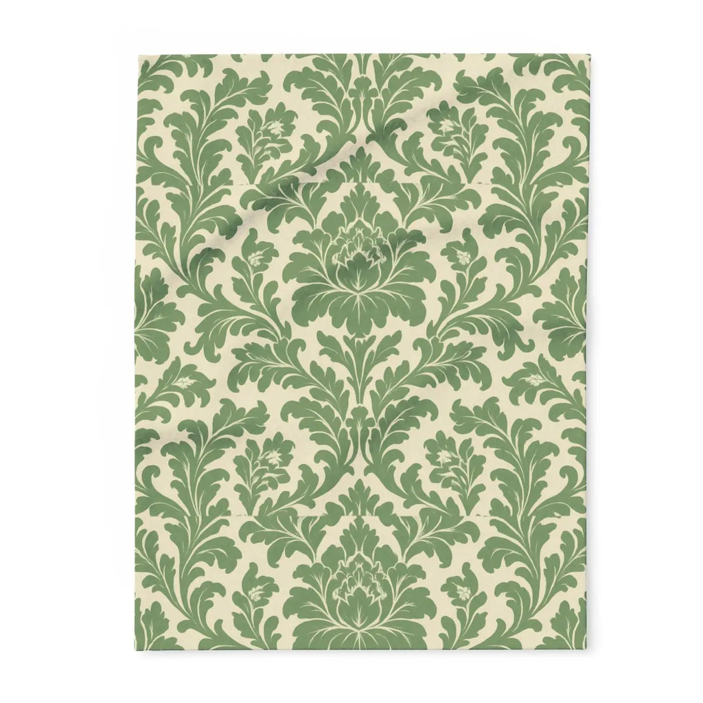 Premium Arctic Fleece Blanket - Elegant Floral Home Decor - DipaliZ