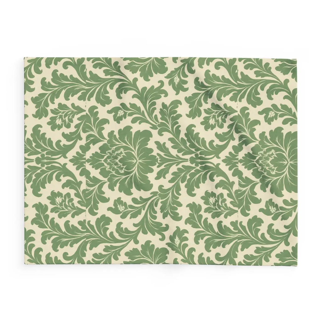 Premium Arctic Fleece Blanket - Elegant Floral Home Decor - DipaliZ