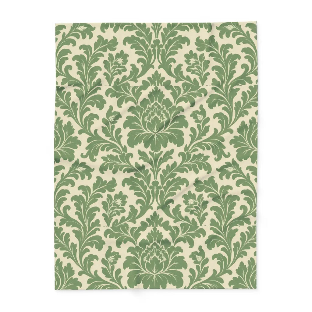 Premium Arctic Fleece Blanket - Elegant Floral Home Decor - DipaliZ