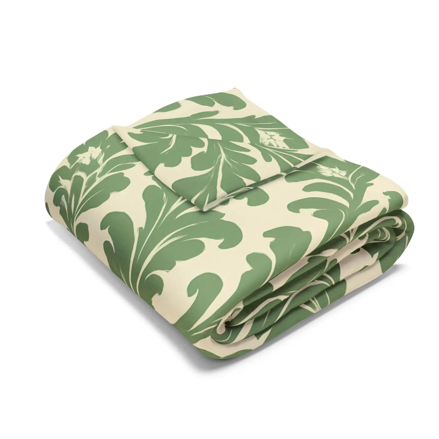 Premium Arctic Fleece Blanket - Elegant Floral Home Decor - DipaliZ