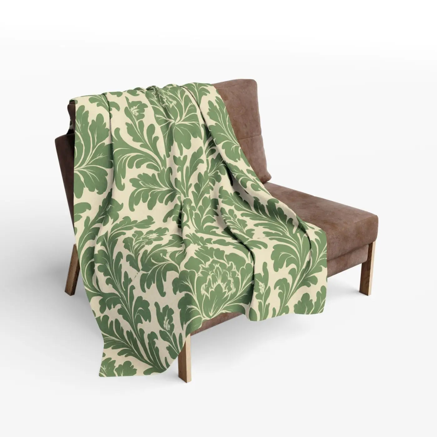 Premium Arctic Fleece Blanket - Elegant Floral Home Decor - DipaliZ