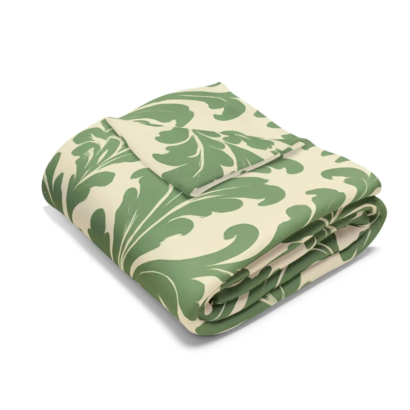 Premium Arctic Fleece Blanket - Elegant Floral Home Decor - DipaliZ