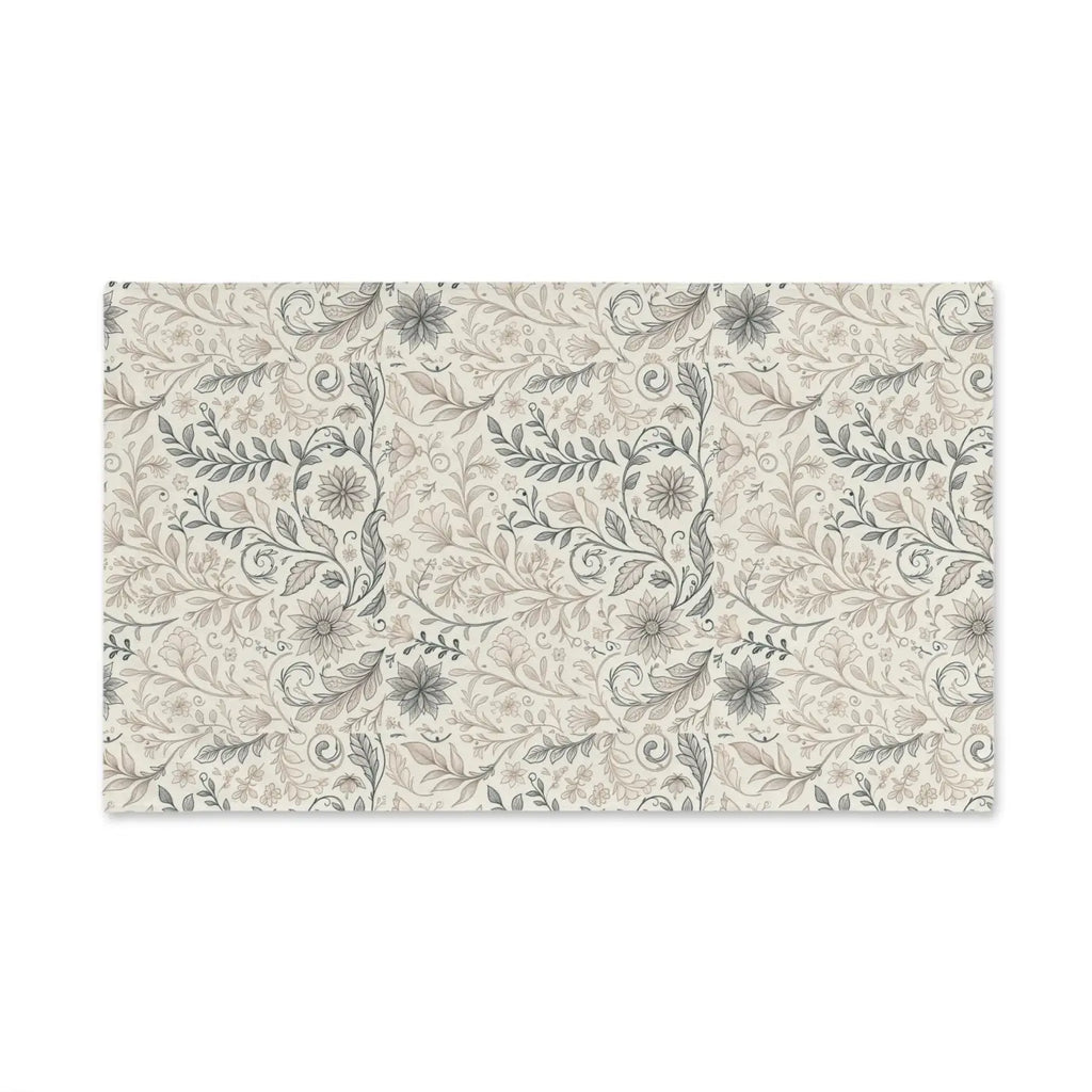 Elegant Floral Hand Towel - Premium Absorbent Decor - DipaliZ